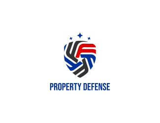 Projekt graficzny logo dla firmy online Property defense
